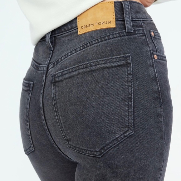 Denim Forum The Yoko High Rise Slim size 28 / 30L High-waisted slim jeans - Picture 1 of 14